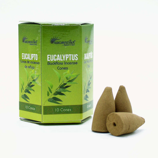 Masala Backflow Incense Cones - Eucalyptus