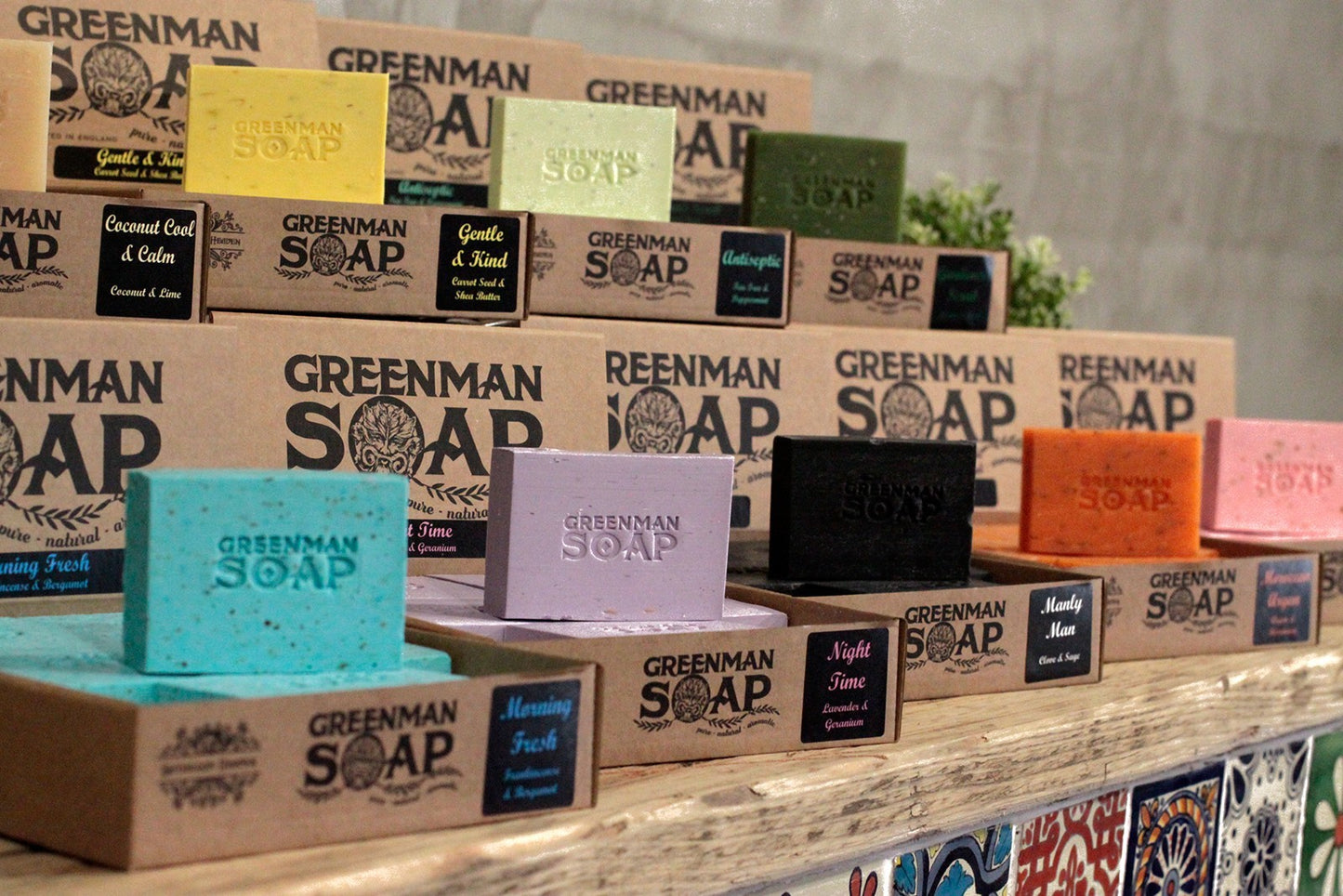 Greenman Soap 100g - Gardener's Scrub