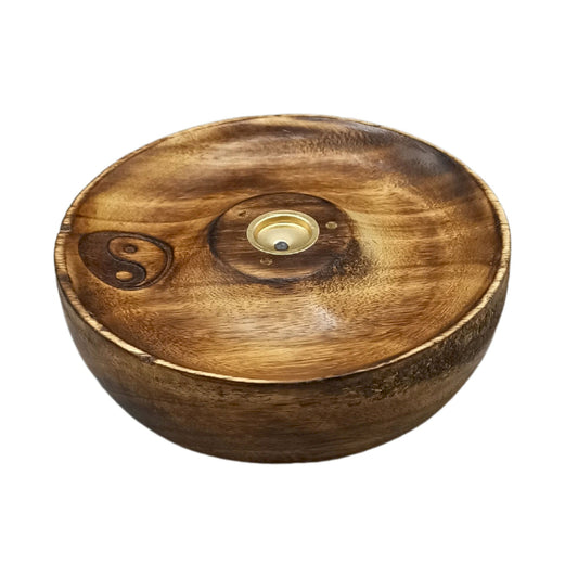 Incense Stick & Cone Burner Disc - Ying & Yang