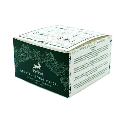 Hop Hare Crystal Magic Flower Candle - The Magician