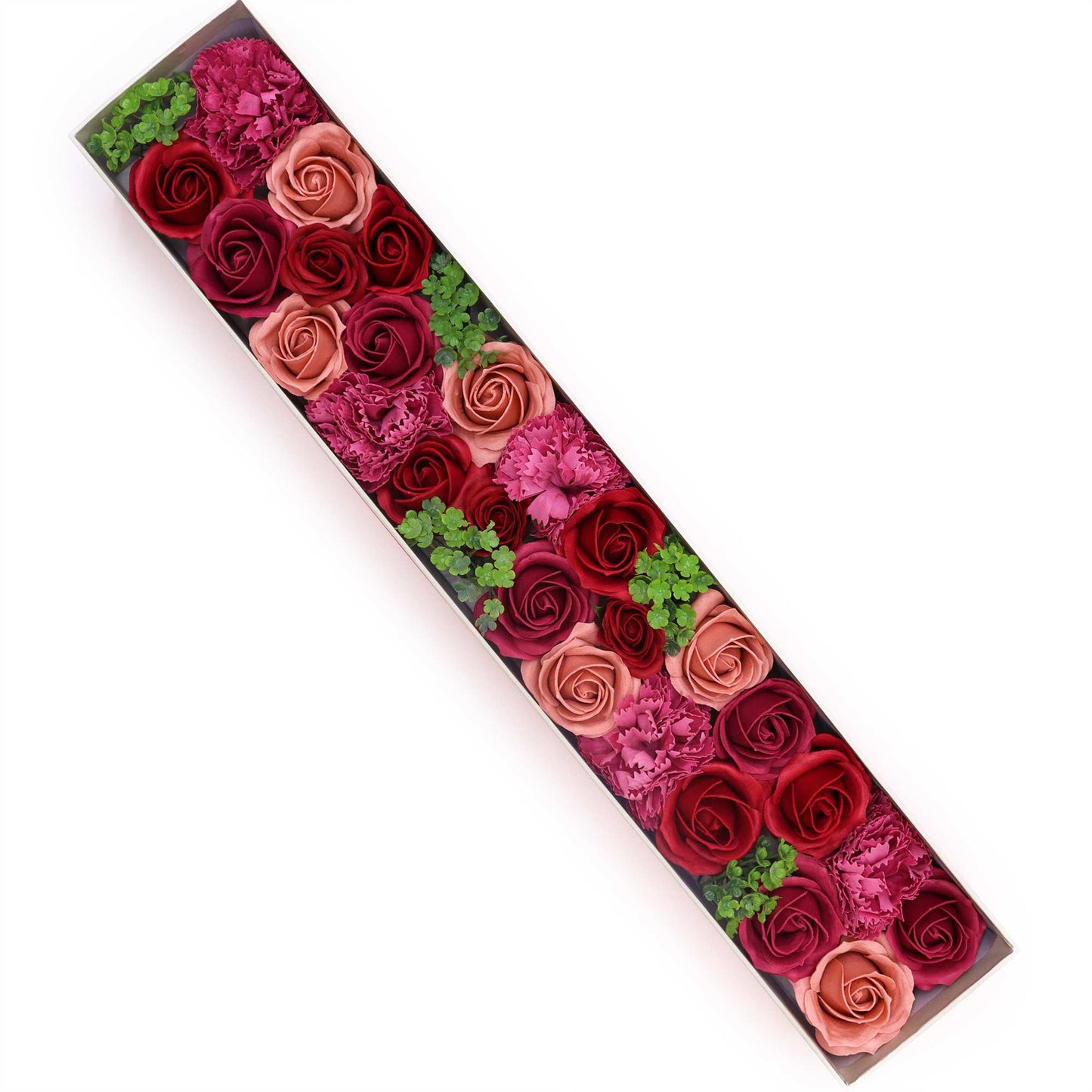 Extra Long Soap Arrangement Box - Vintage Roses