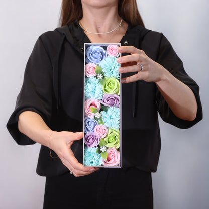 Long Soap Arrangement Box - Baby Blessings - Blues