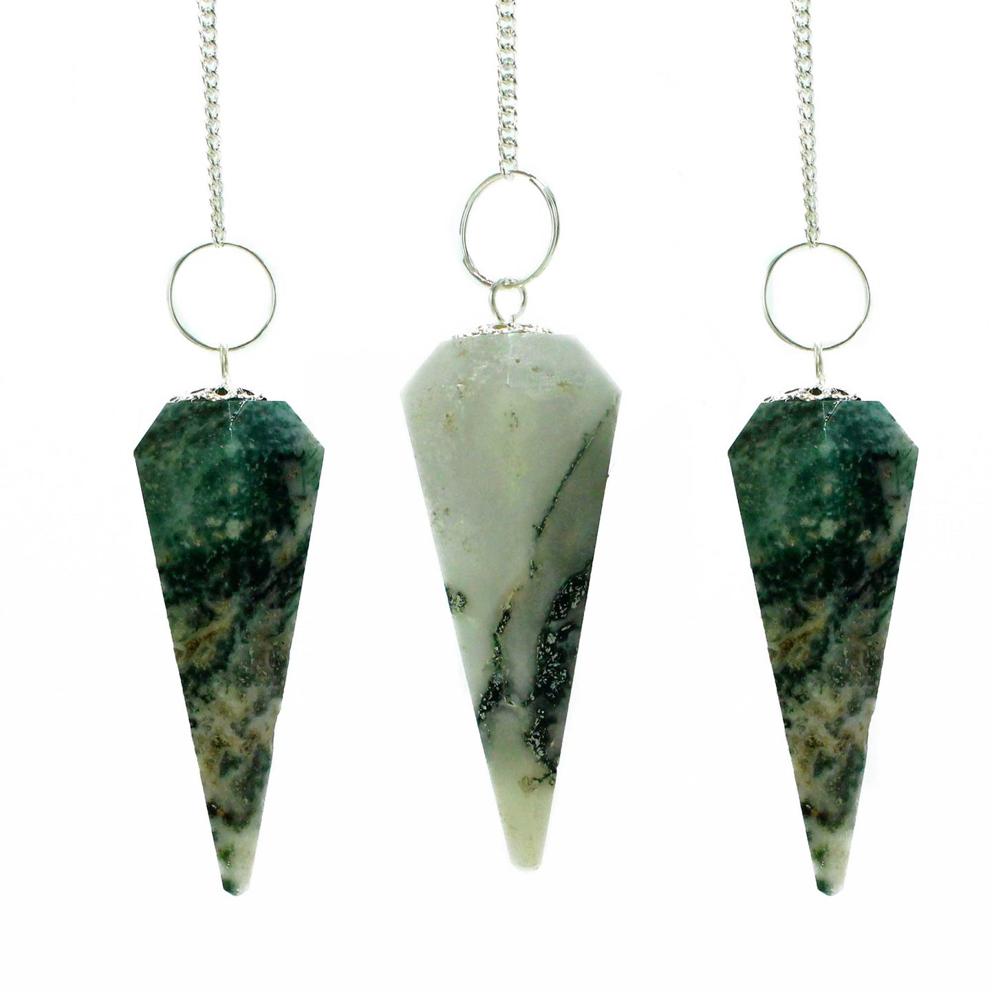 Crystal Pendulum - Tree Agate