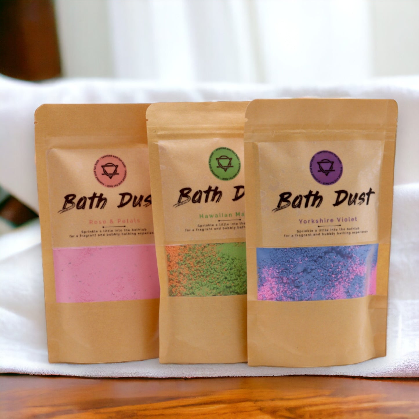 Rose & Petals Bath Dust 200g