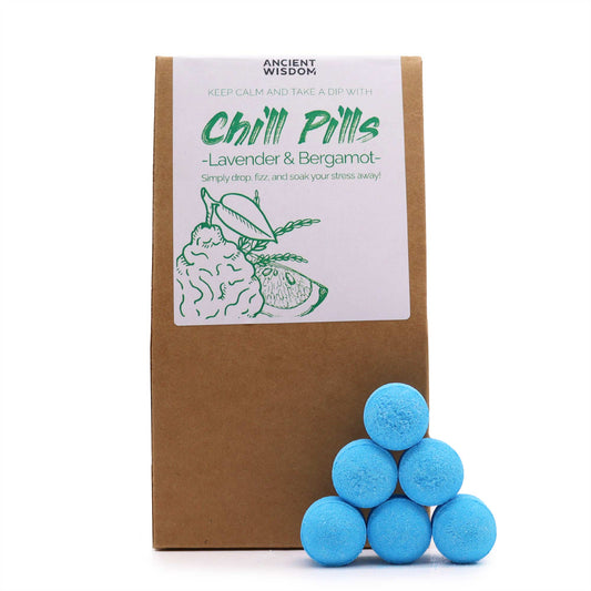 Chill Pills Bath Bomb Gift Set - Lavender & Bergamot