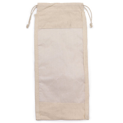 Long Cotton Window Pouch - 35x15cm