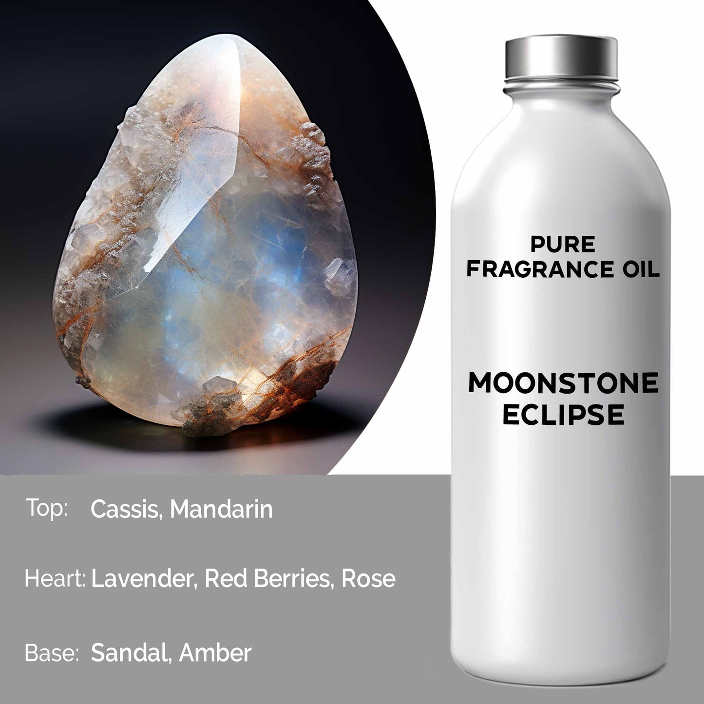 500ml (Pure) Fragrance Oil - Moonstone