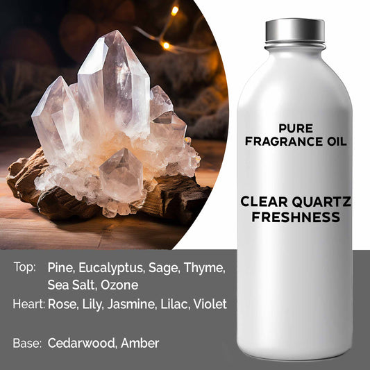 500ml (Pure) Fragrance Oil - Clear Quartz Freshness