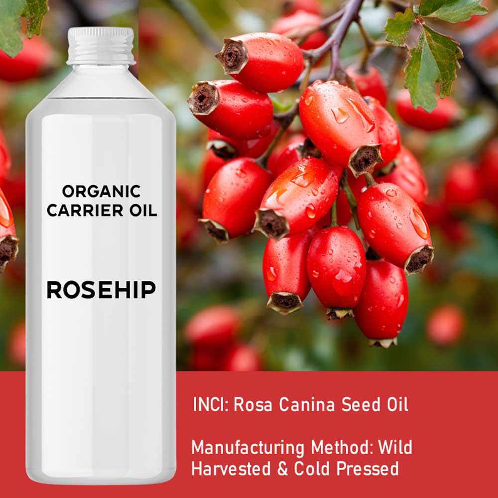 Organic Rosehip Oil 1 Litre