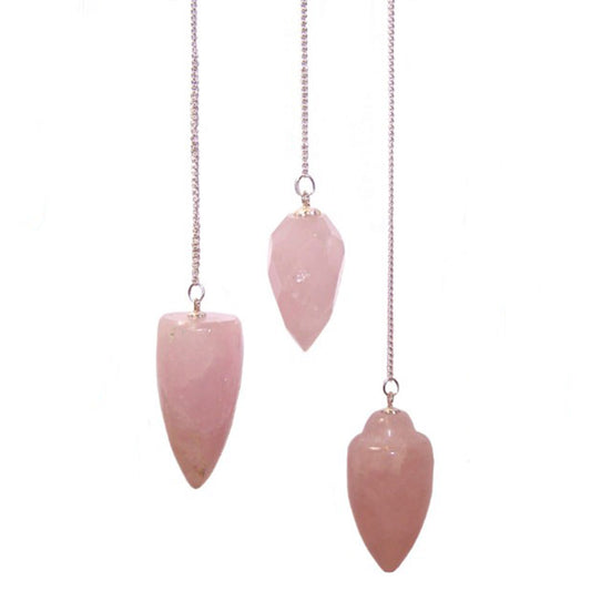 Crystal Pendulum - Rose Quartz