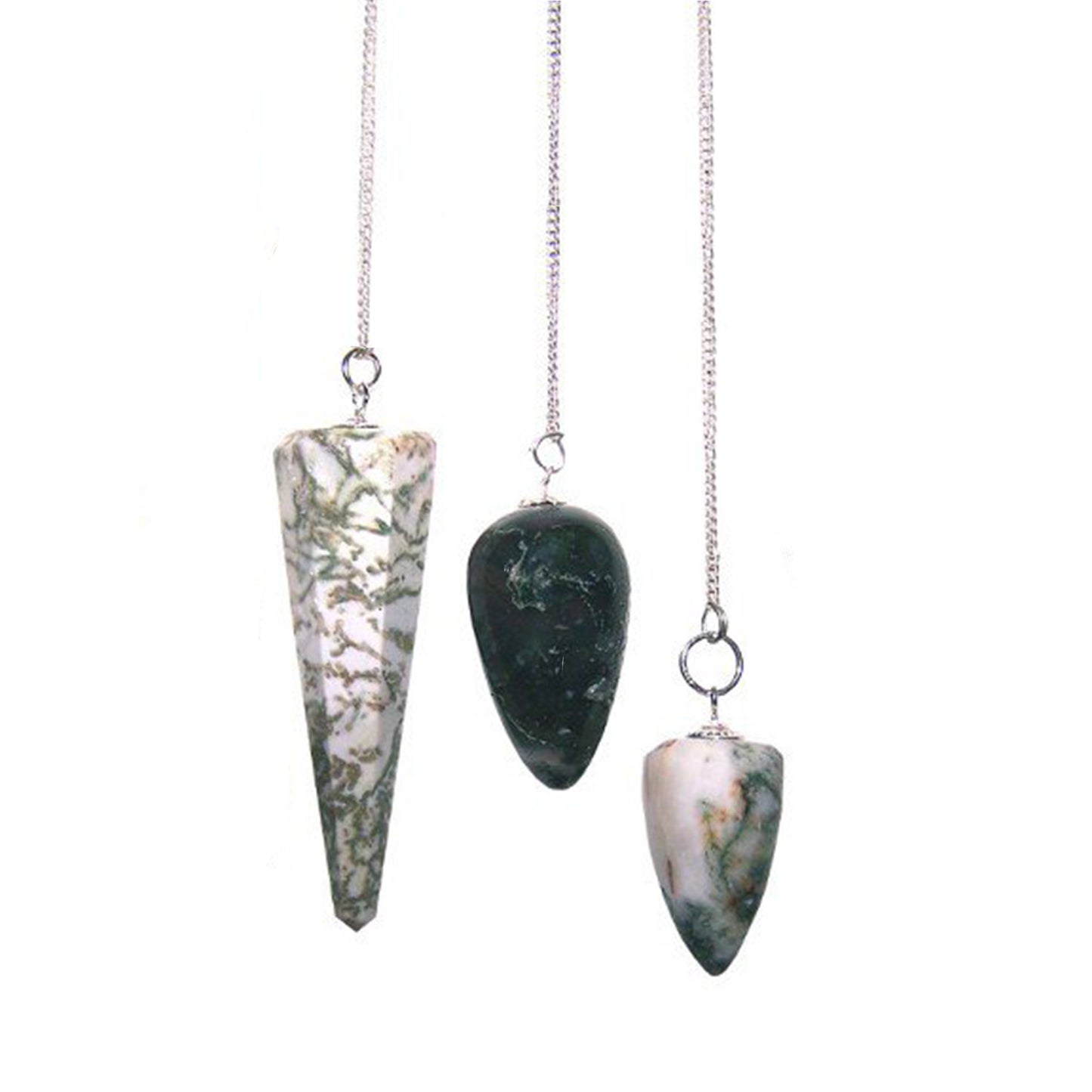 Crystal Pendulum - Tree Agate