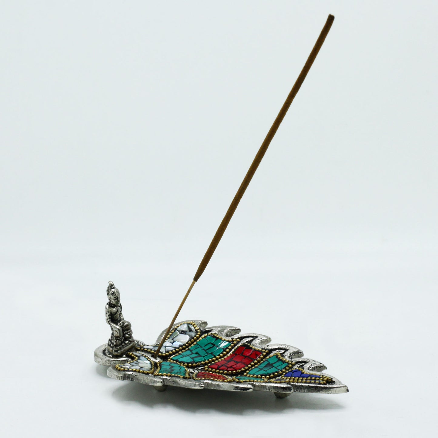 Buddha Leaf Tibetan Incense Holder