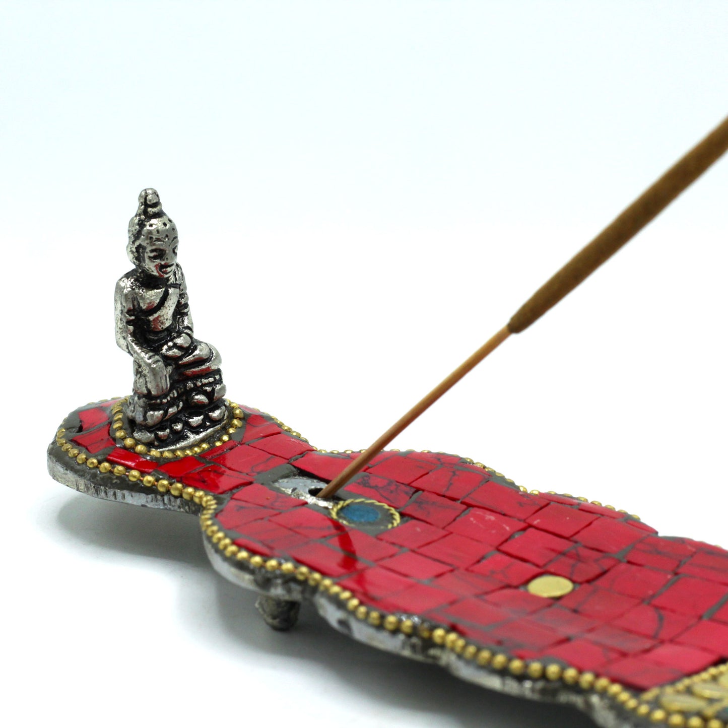 Buddha Long Dagger Tibetan Incense Holder