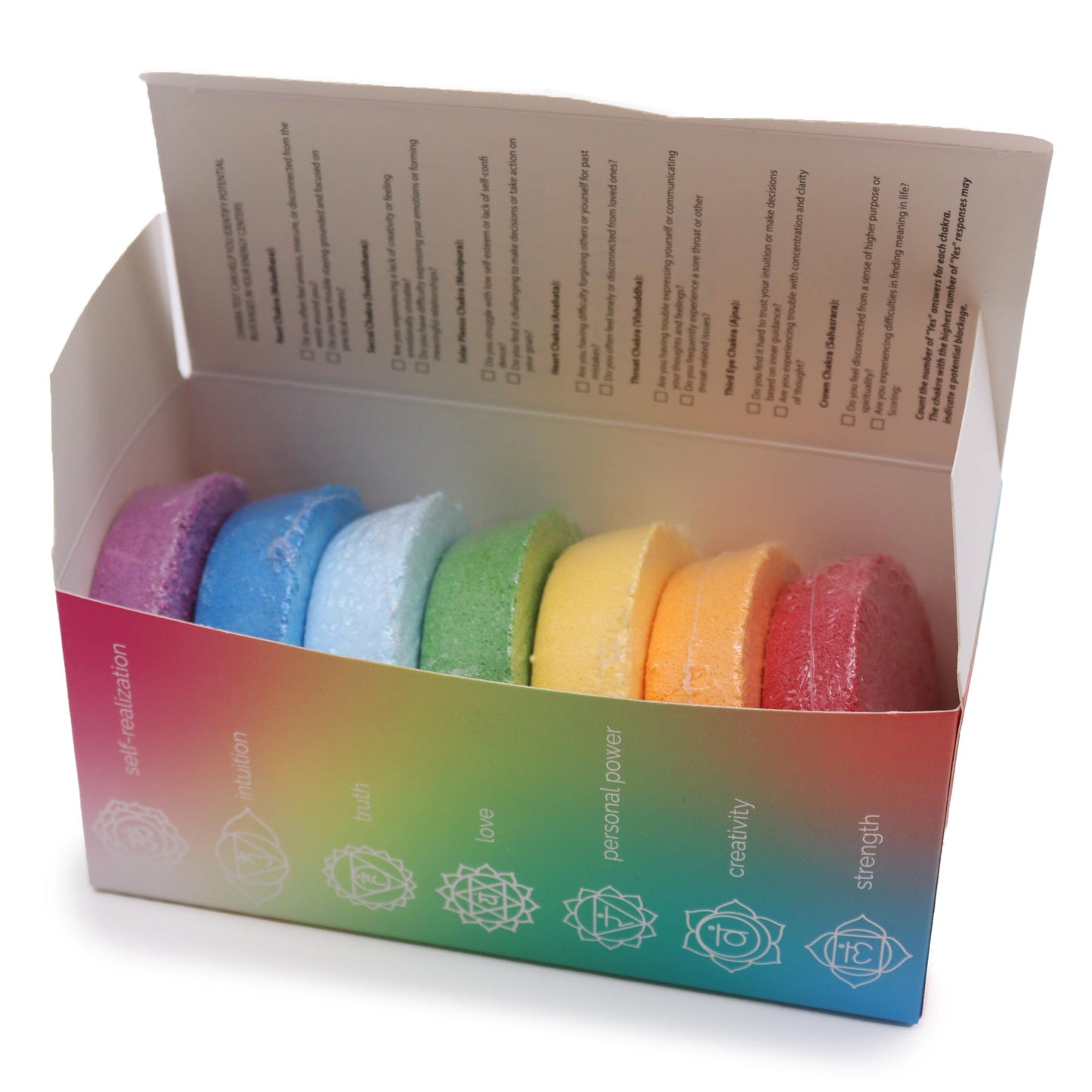 Chakra Bath Fizz - Large Box - Chakra Harmony & Inner Glow