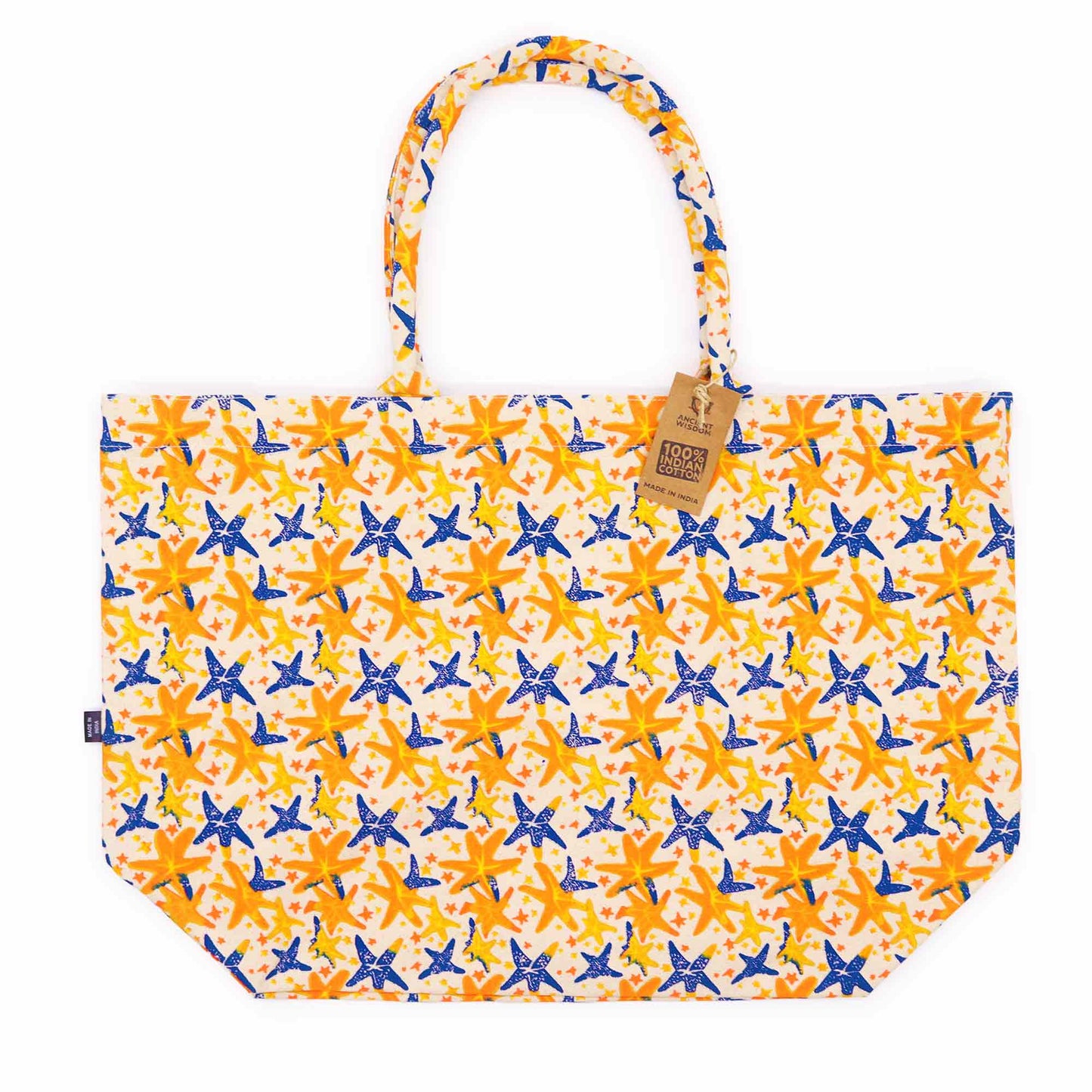 Big Bright Bag - Abstract Starfish