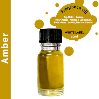 Customisable 10ml Amber Fragrance Oil- 10 Pack