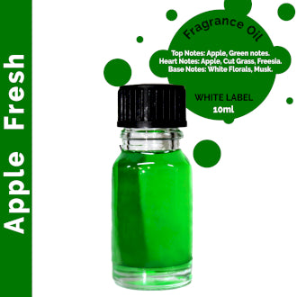 Customisable 10ml Apple-Fresh Fragrance Oil - 10 Pack