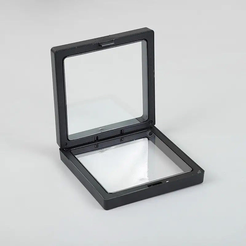 Lrg 3D Floating Frame Display 11x11cm - Black