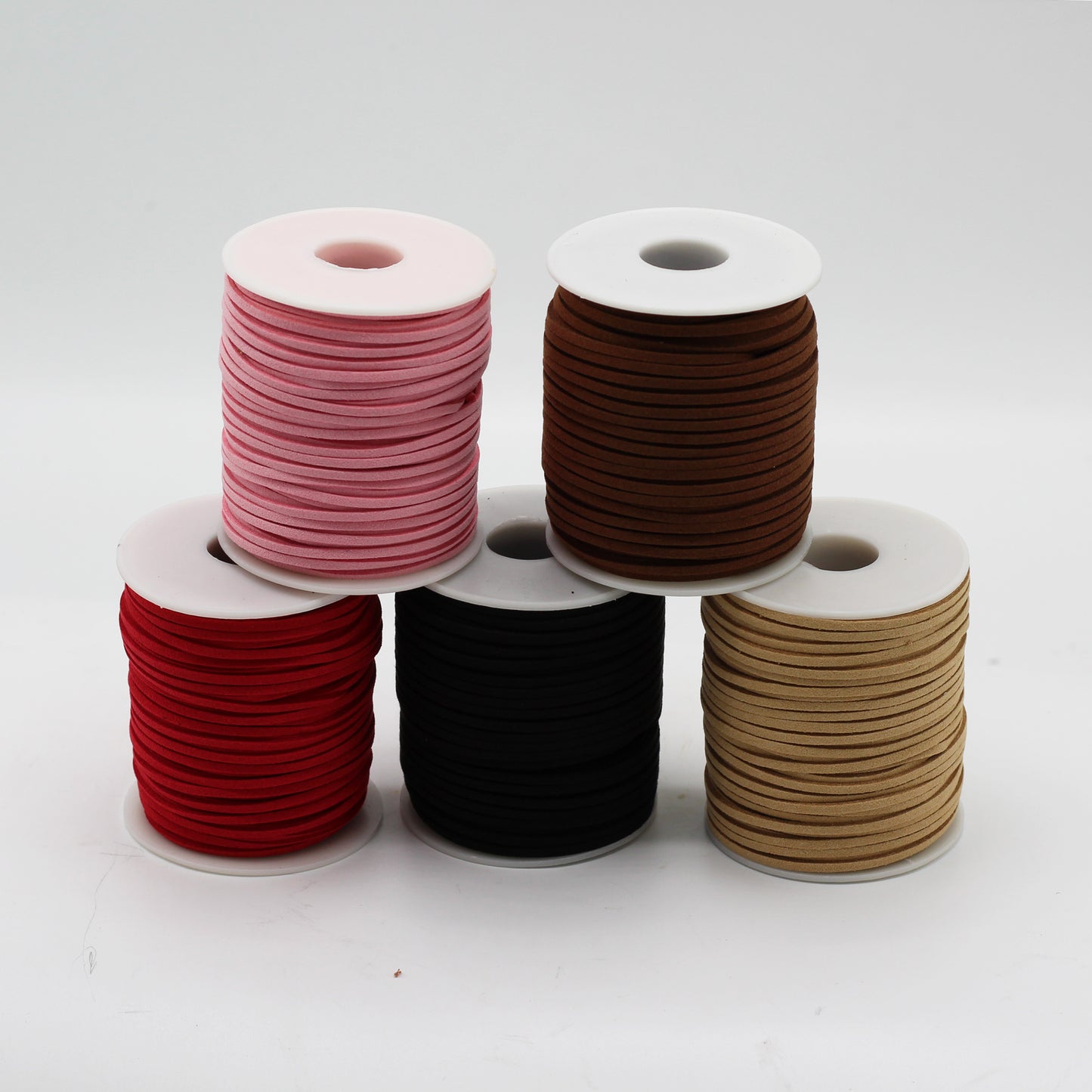 Bulk Roll Pendant Cord -  2.5mm x 45m - Dark Brown A010