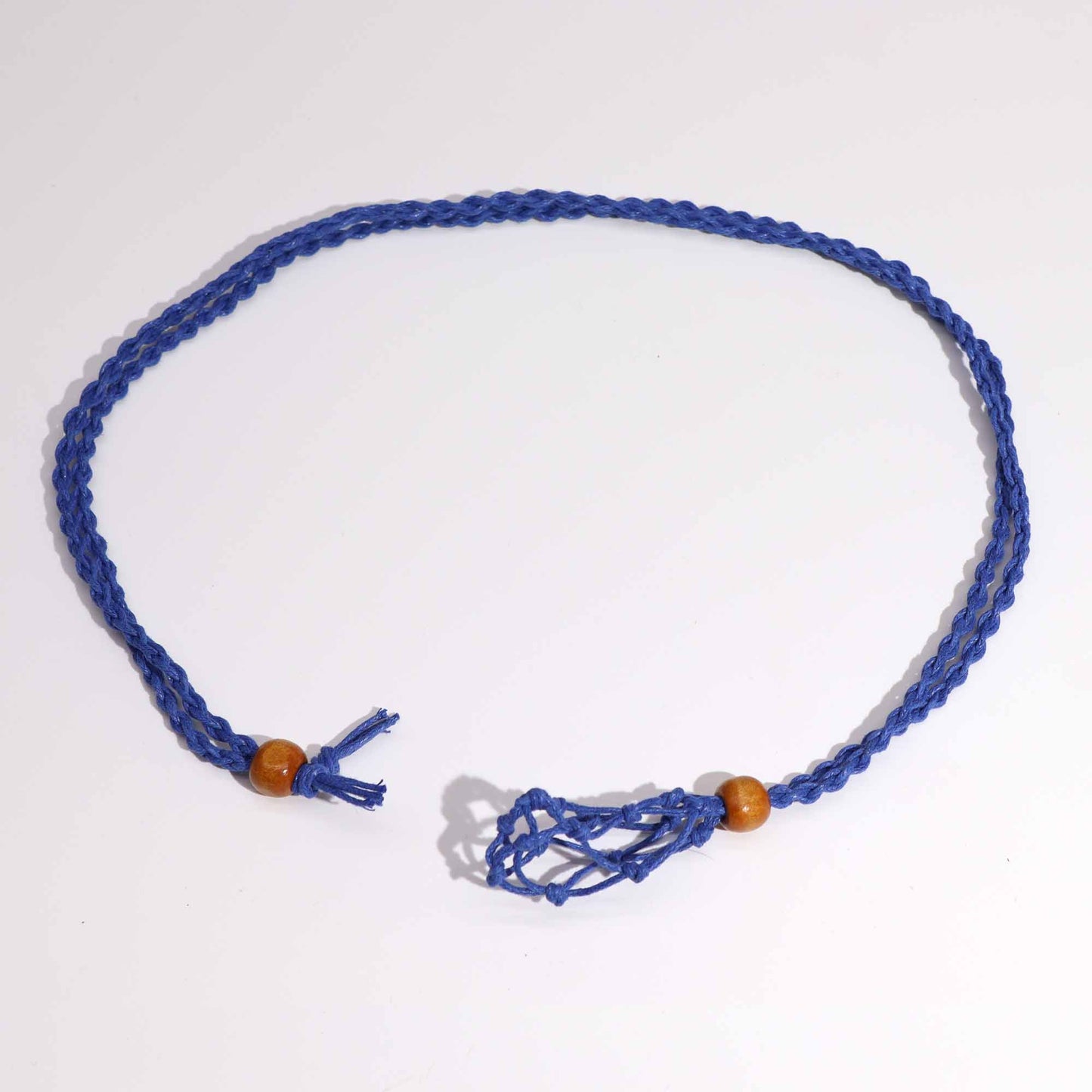 Crystal Gemstone Necklace Cord 45cm/18inch - Navy