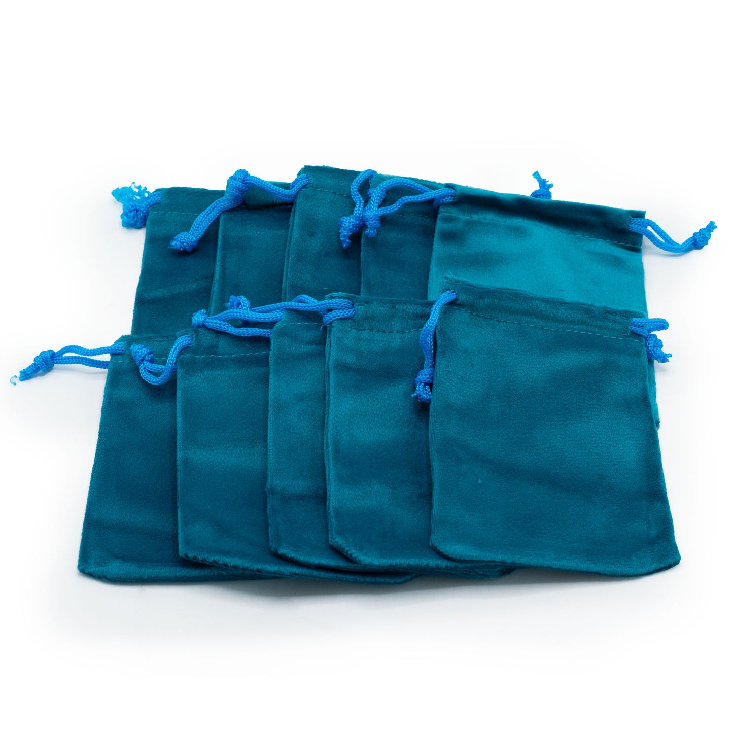 100x Large Velvet Pouch 9x12cm