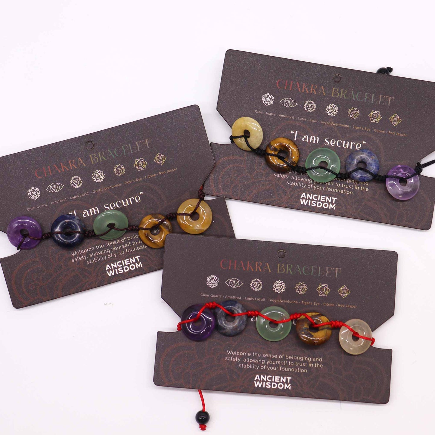 Chakra String Braclets - Large Do-nuts