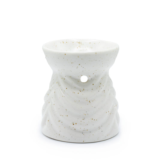 Oil Burner Geometric - Ivory