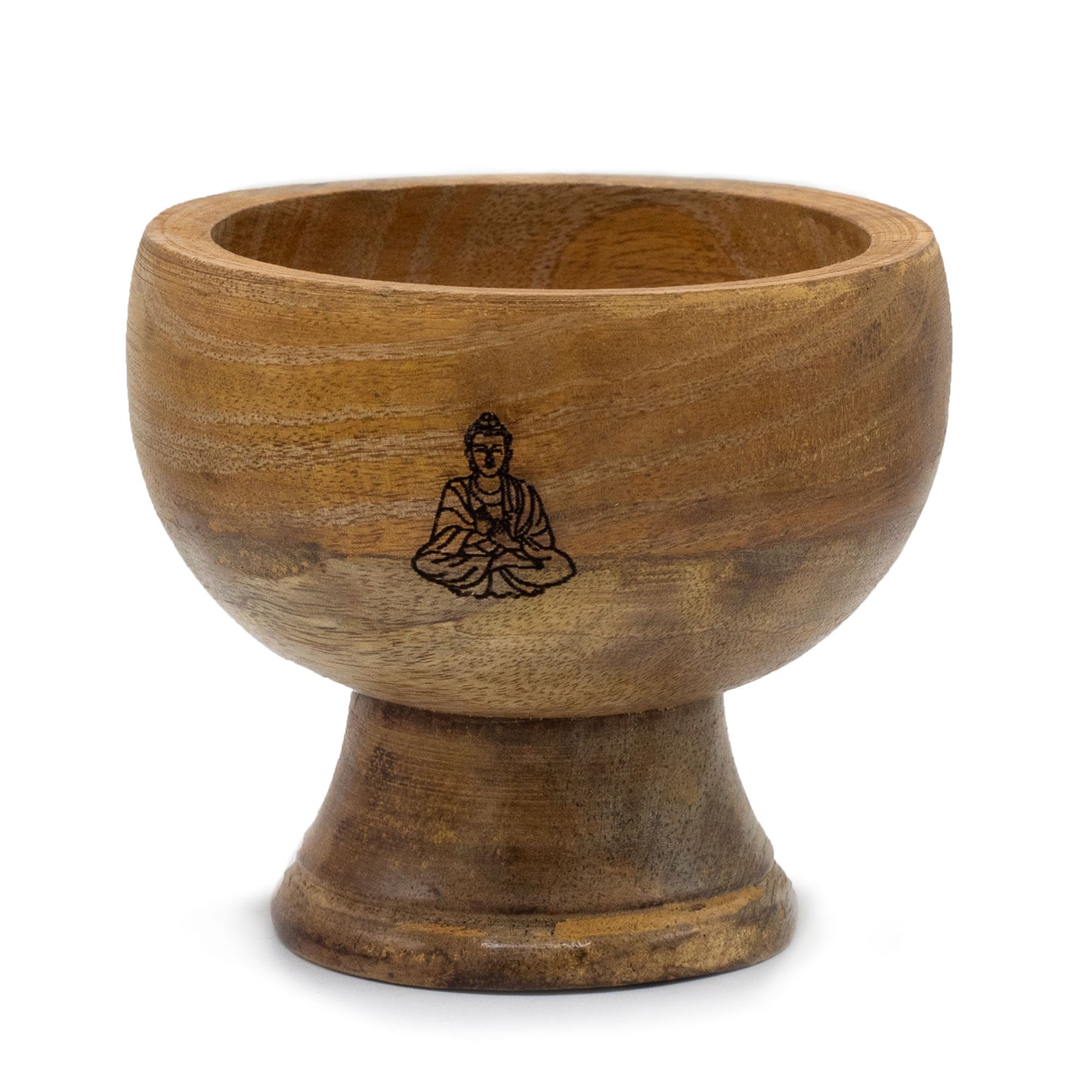 Lrg Ritual Bowl Incense Cone Holder 11x10 cm - Buddha