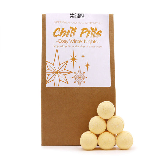 Chill Pills Bath Bomb Gift Set - Cosy Winter Nights