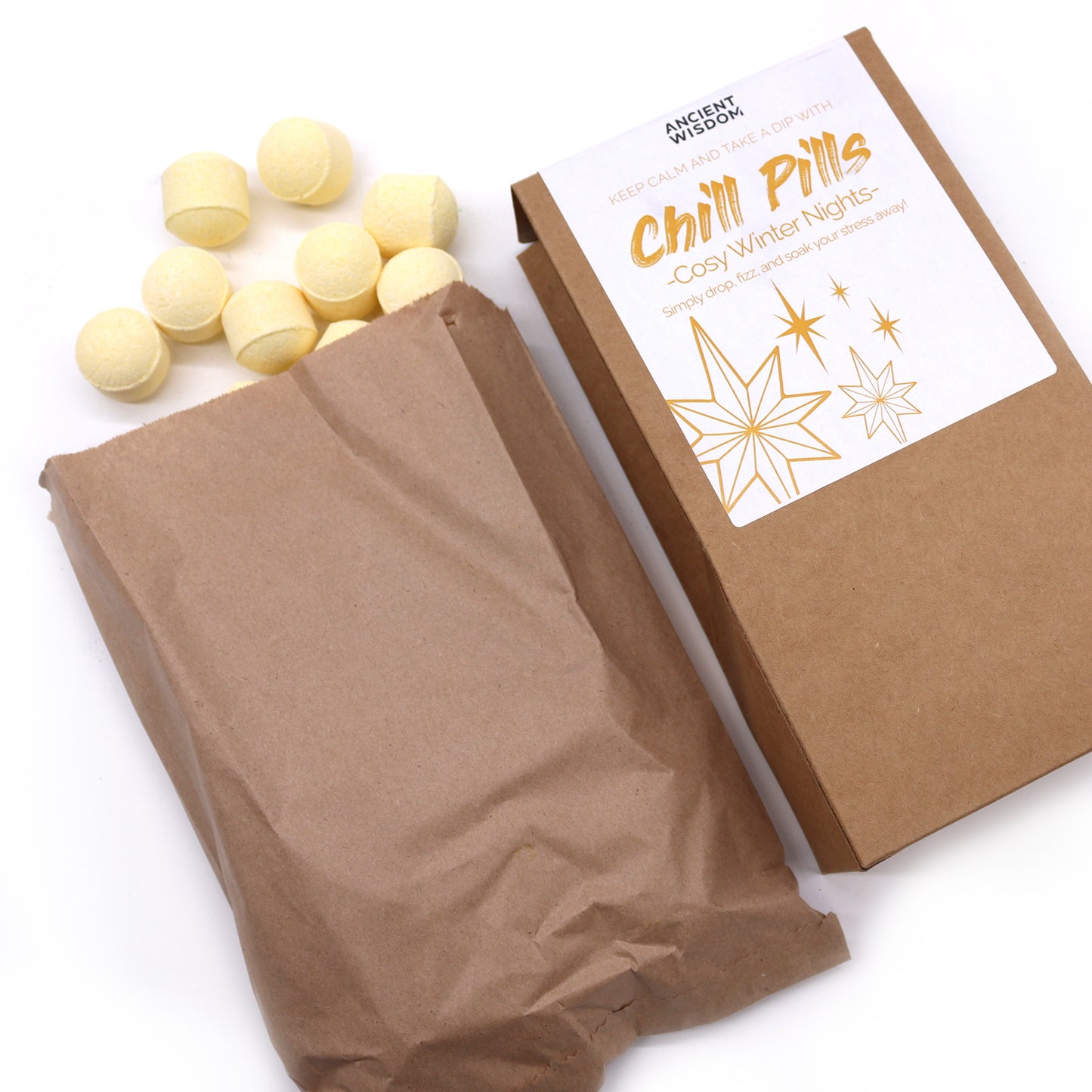 Chill Pills Bath Bomb Gift Set - Cosy Winter Nights