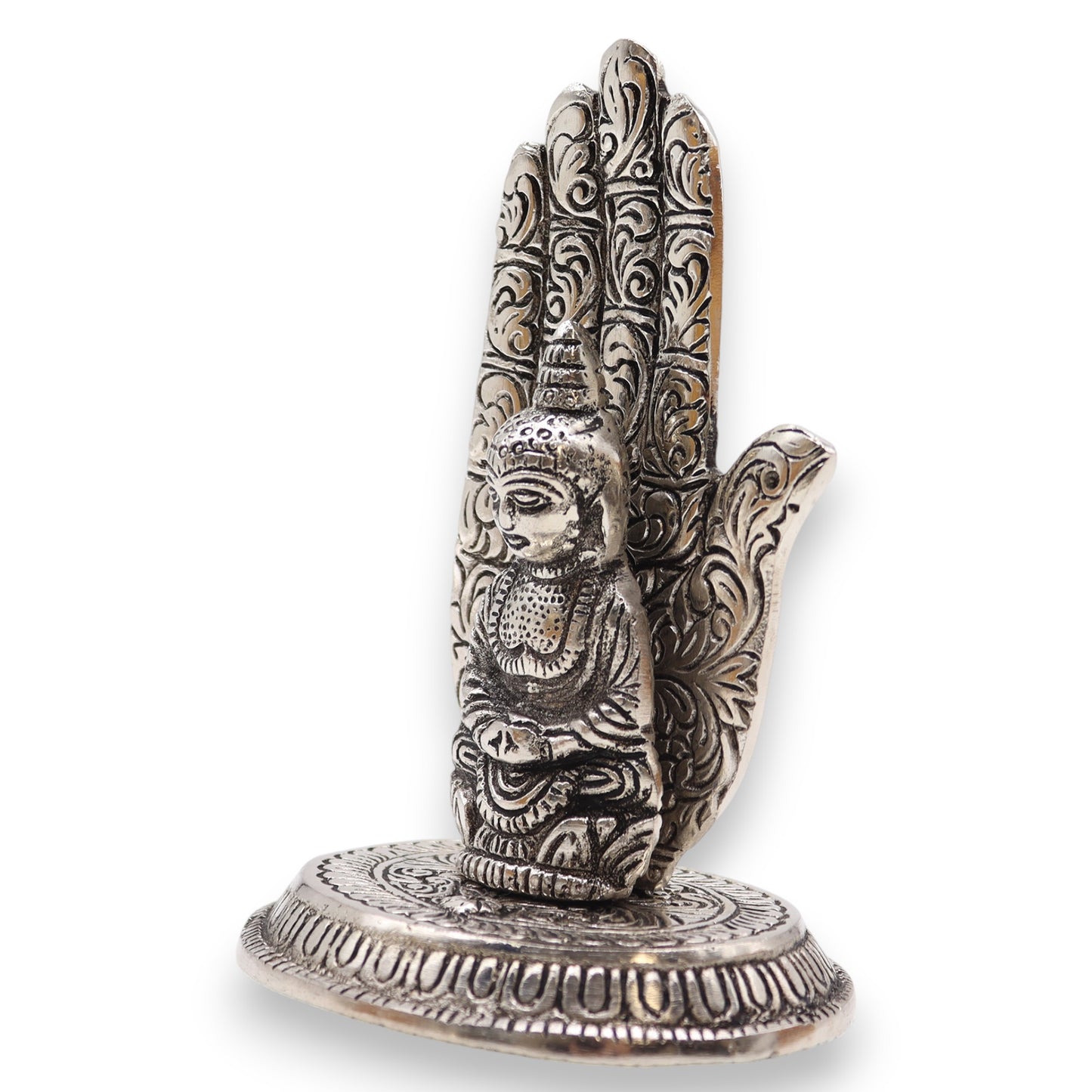 Hand Buddha Incense Holder 13x9cm