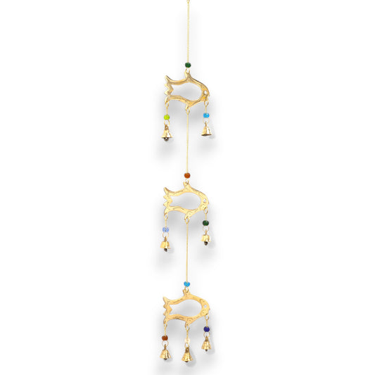 Indian Chimes - Fish Drop - 7 Bells - 8.5x54cm