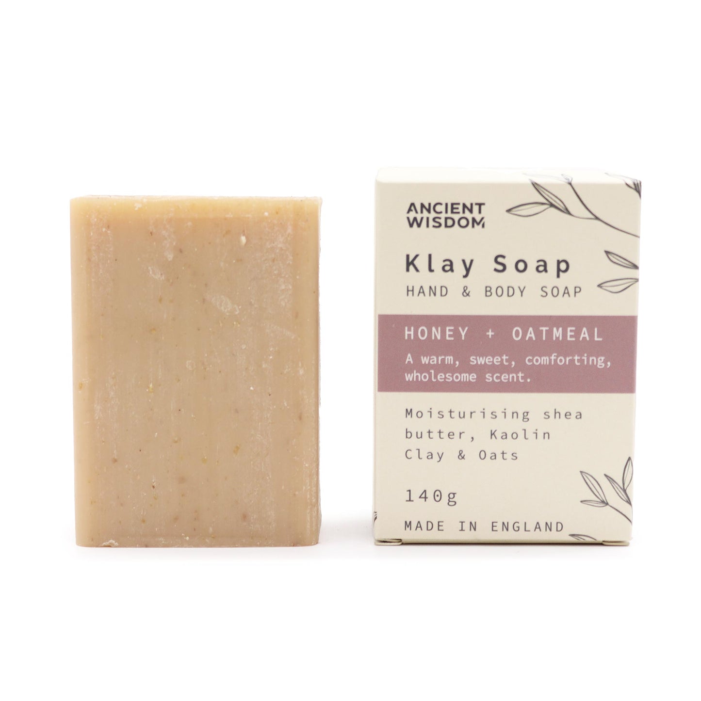 Clay Soap - Honey Oatmeal