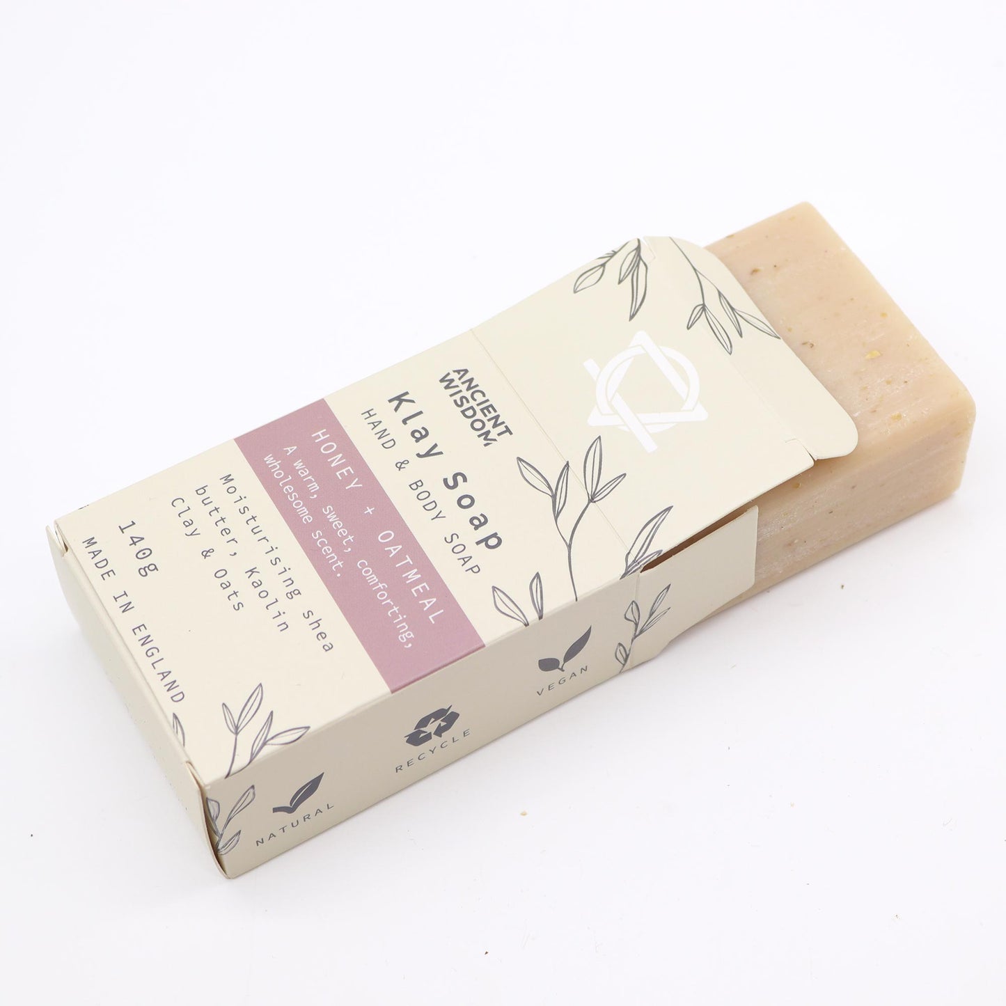 Clay Soap - Honey Oatmeal