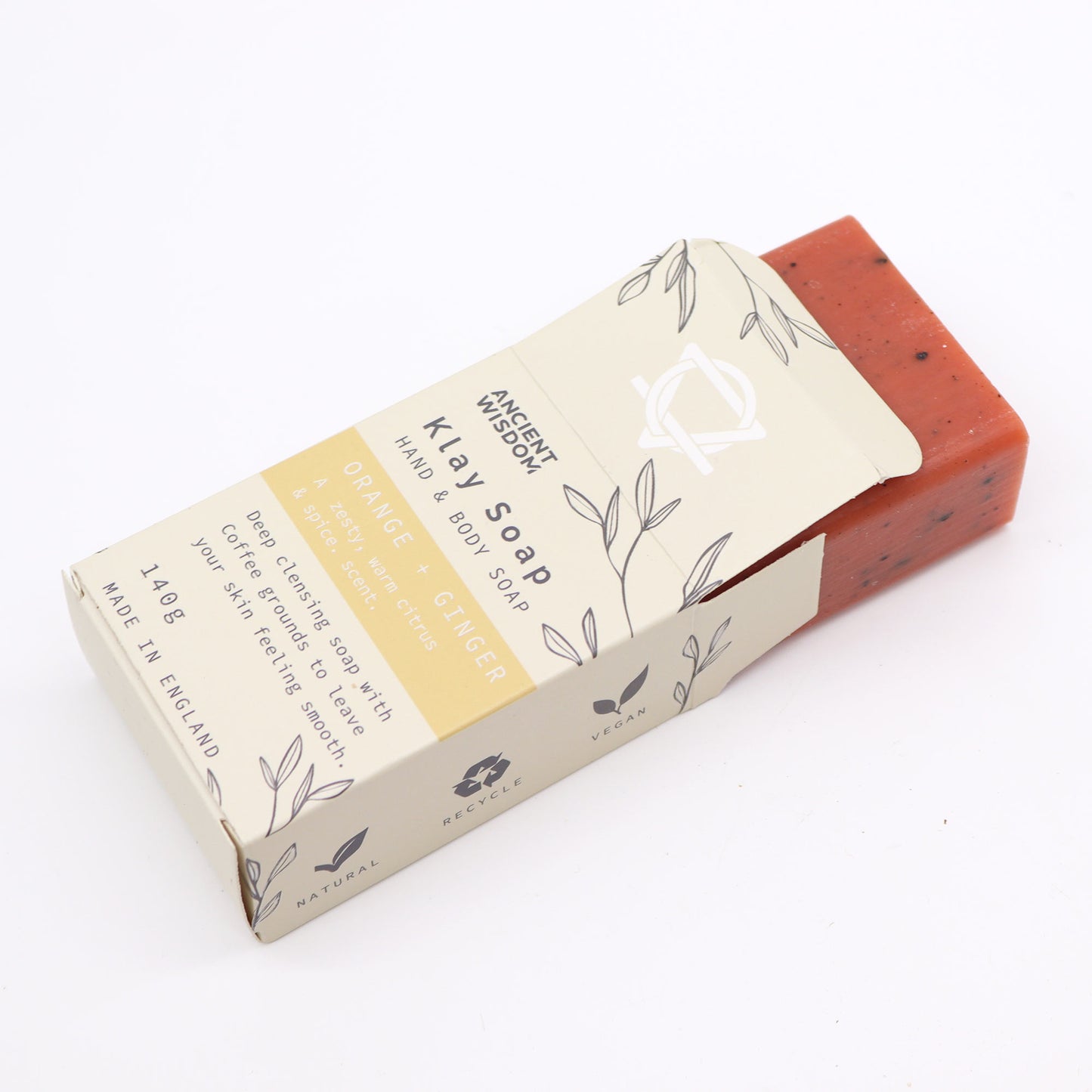 Clay Soap - Orange and Ginger