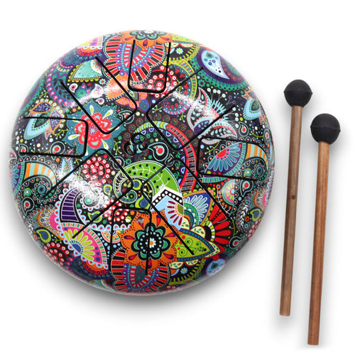 Steel Tongue Happy Drums  Muti Coloured OM - 18cm