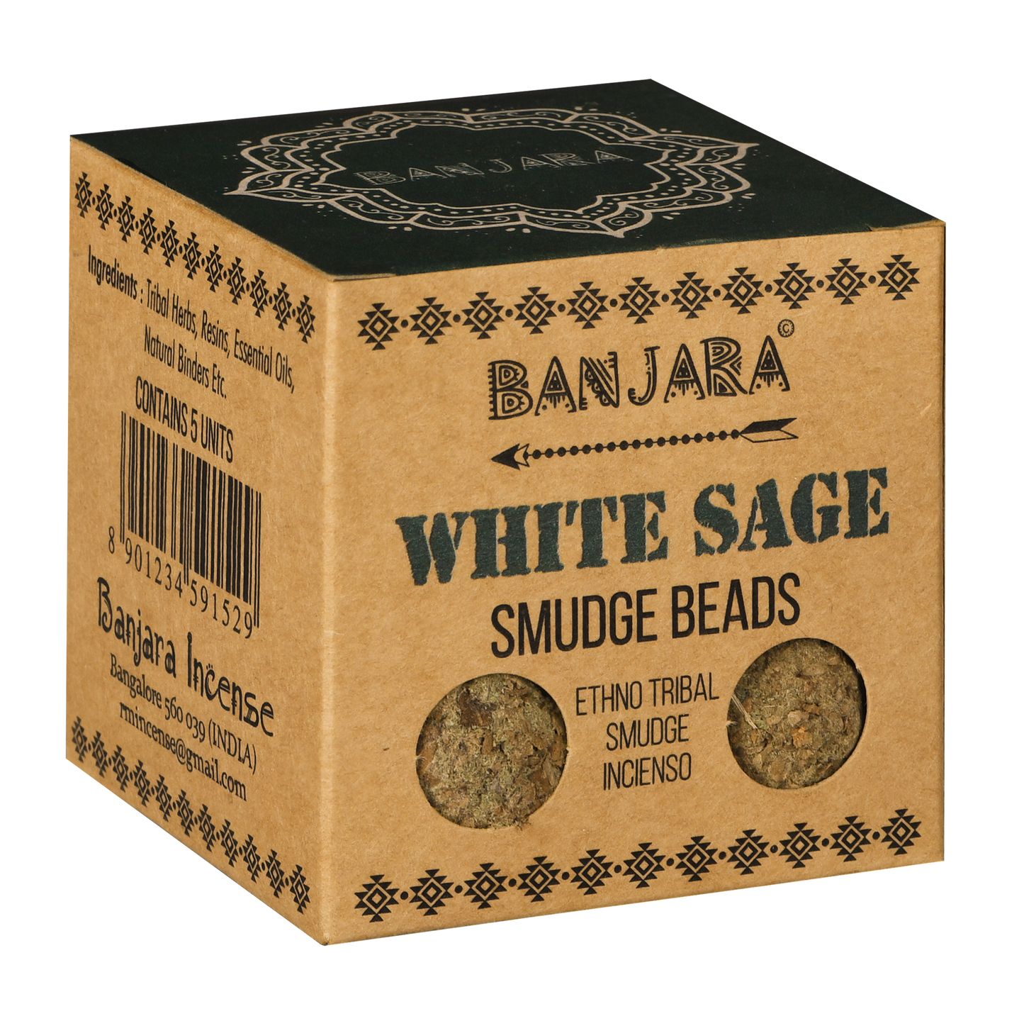 Smudge Beads - White Sage