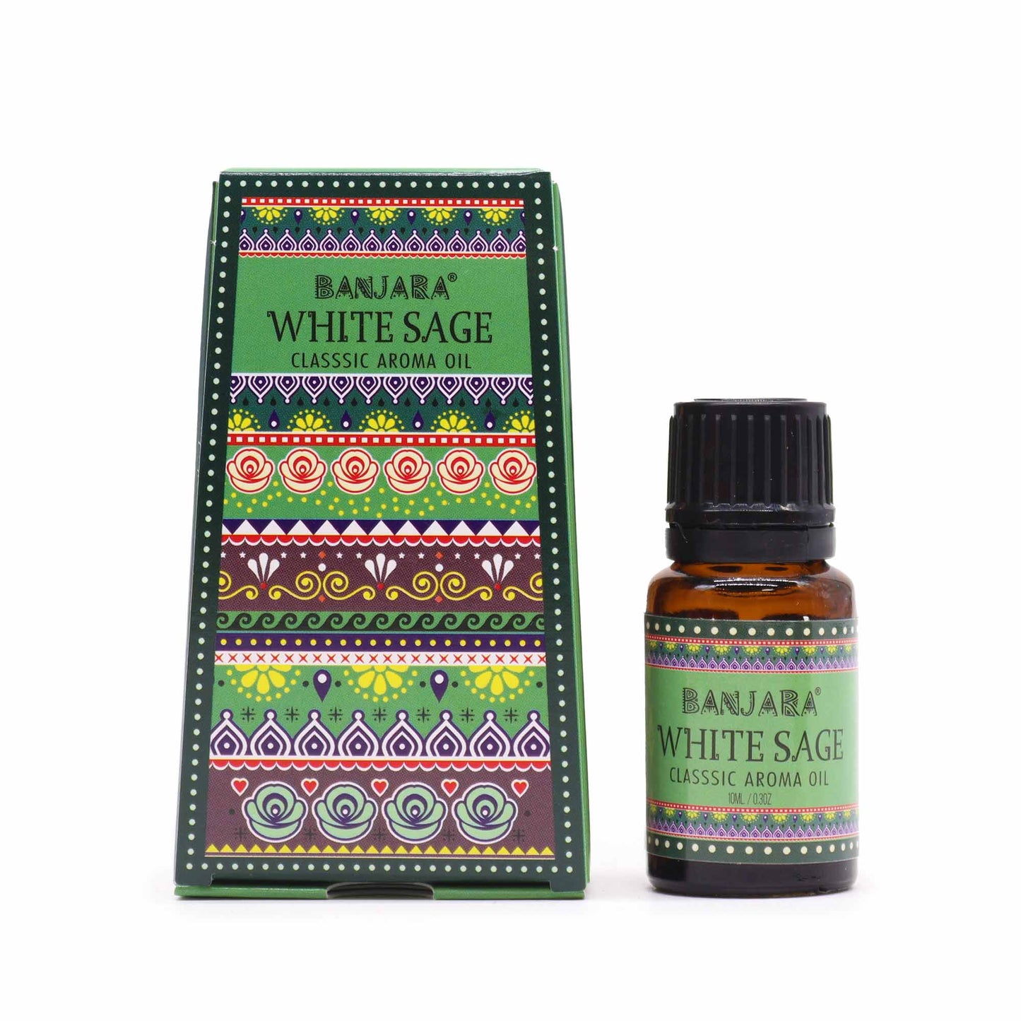 Indian Fragrance Oil 10ml - White Sage