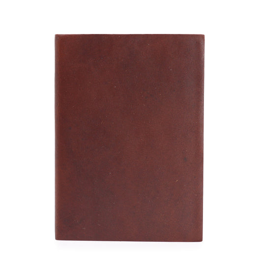 Med Dark Tan Daily Note Book - 100 Lined Pages