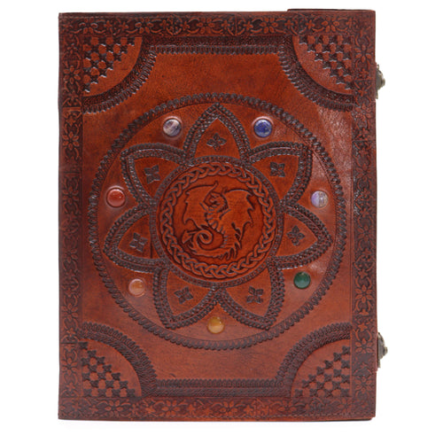 Huge Tomb Book -  Charkra Stones Dragon Mandala 100 Pages