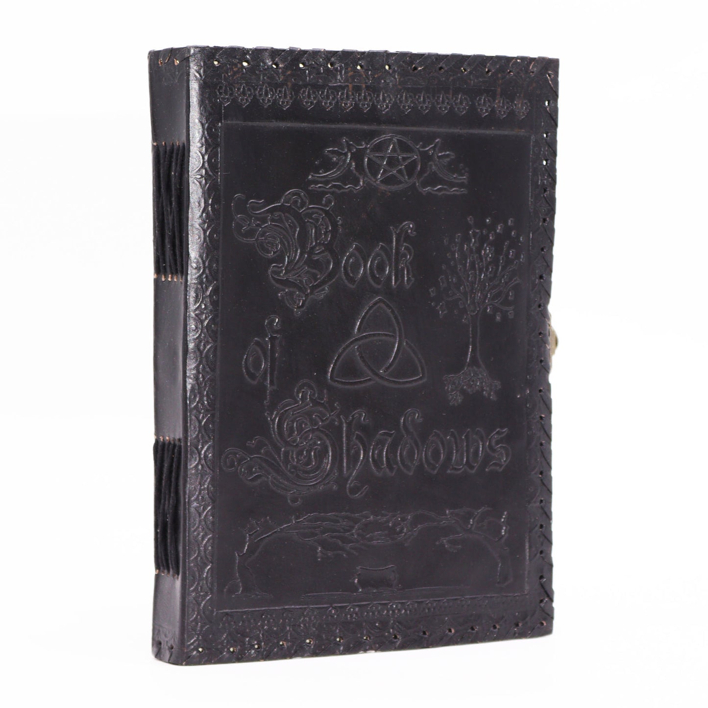 Large Book of Shadows - Black - 200 pages decle-edged