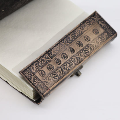 Two Dragons- Esoteric Notebook - Red Tan - 200 pages  Stich Edge
