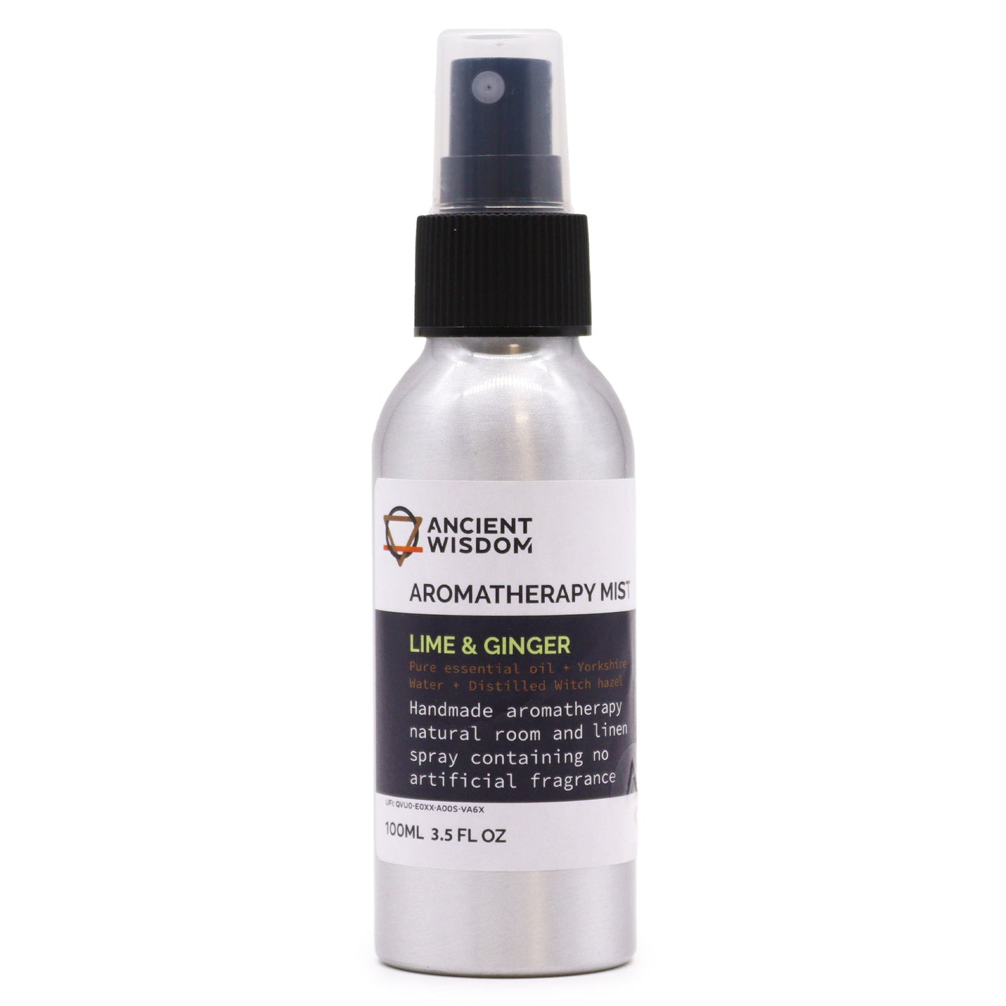 100ml Essential Oil Mist - Lime & Ginger