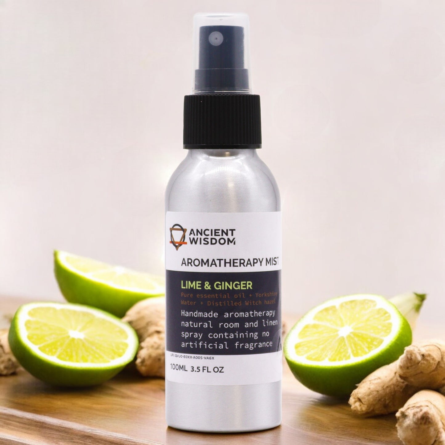 100ml Essential Oil Mist - Lime & Ginger