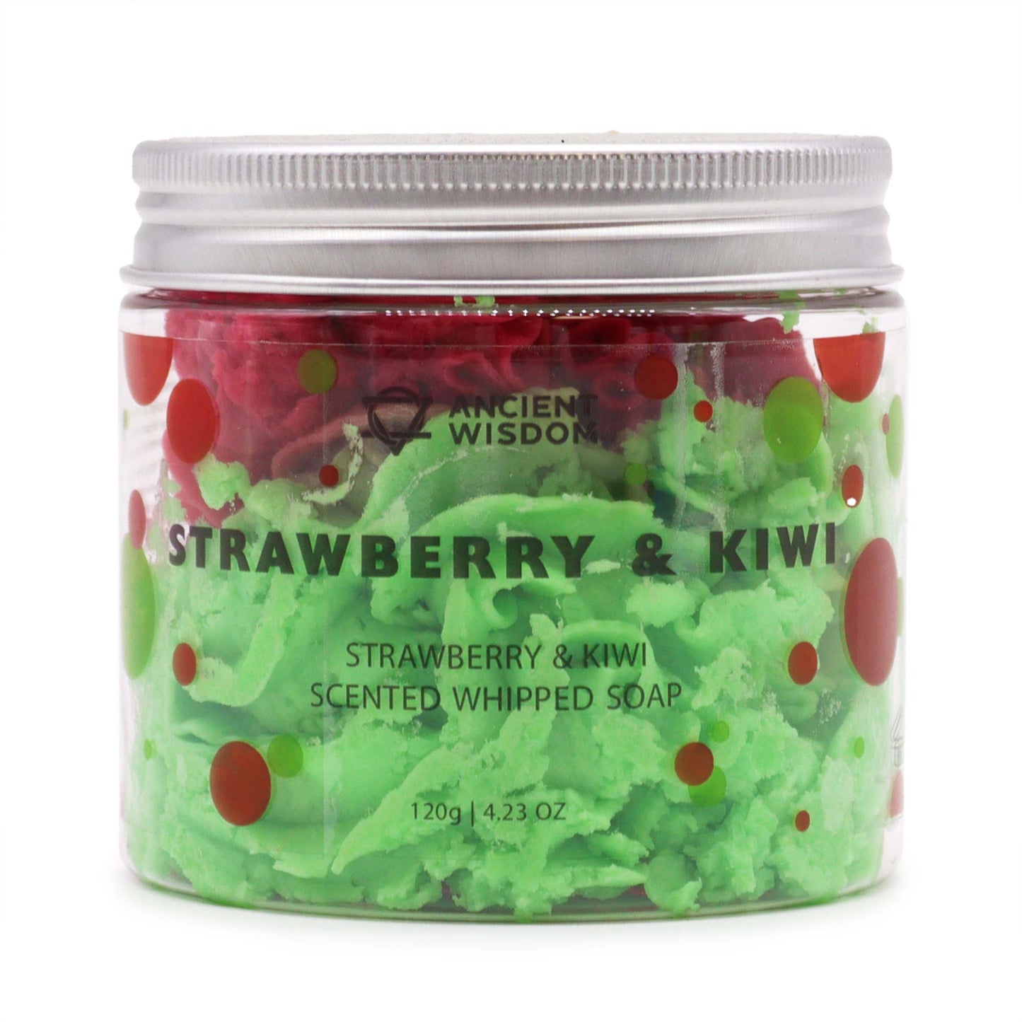 Strawberry & Kiwi Whipped Cream Soap 120g