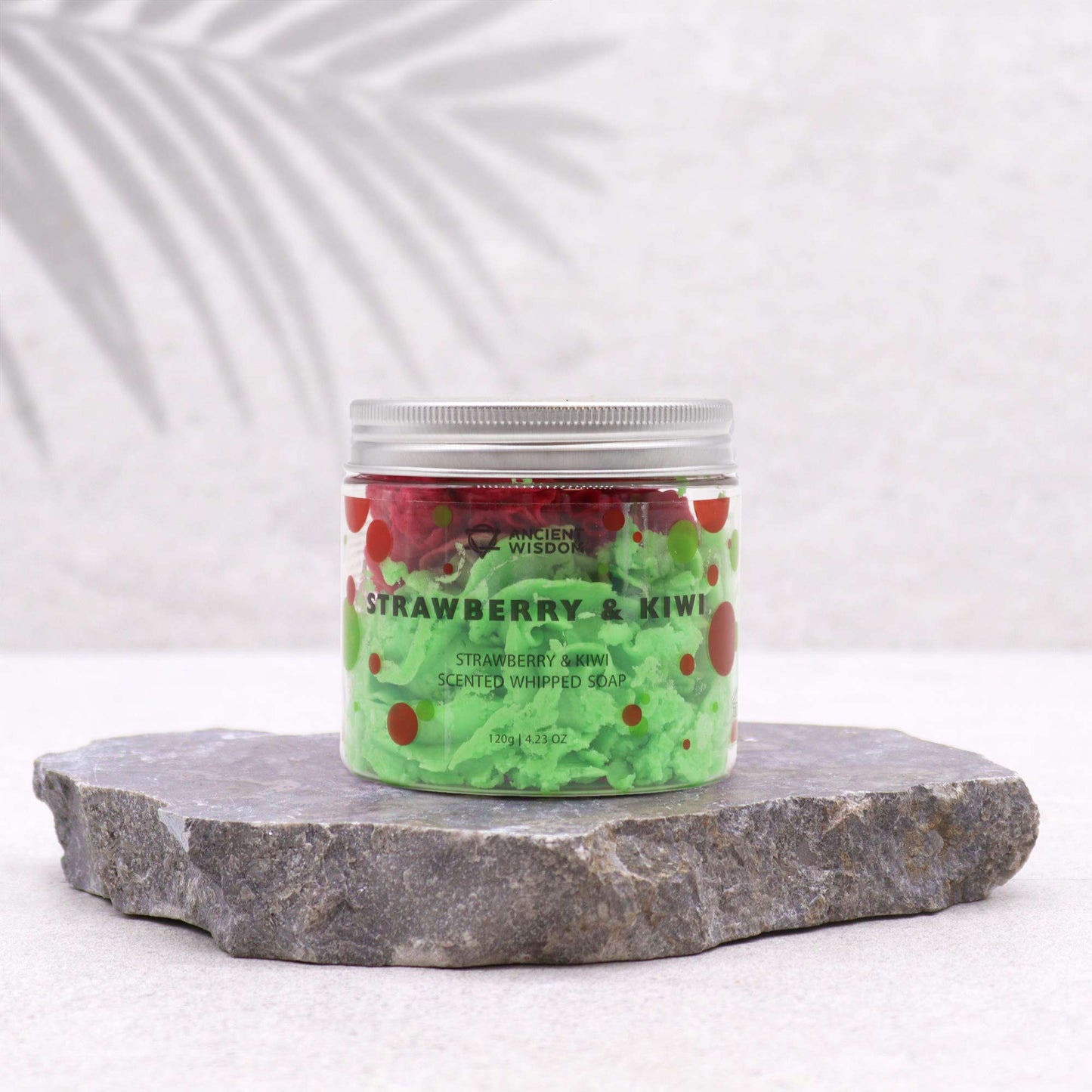 Strawberry & Kiwi Whipped Cream Soap 120g