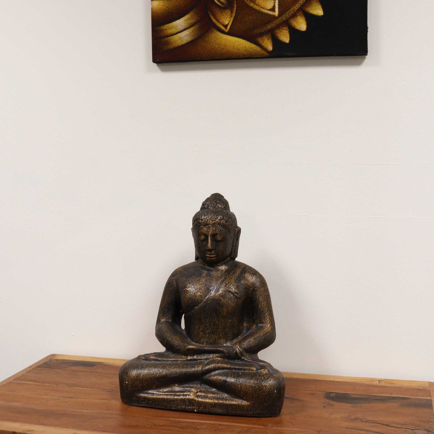 Medium Buddha Classic Antique Gold - 0.5m