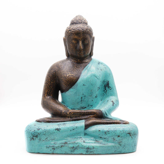 Medium Buddha Classic Turquoise & Stone - 0.5m