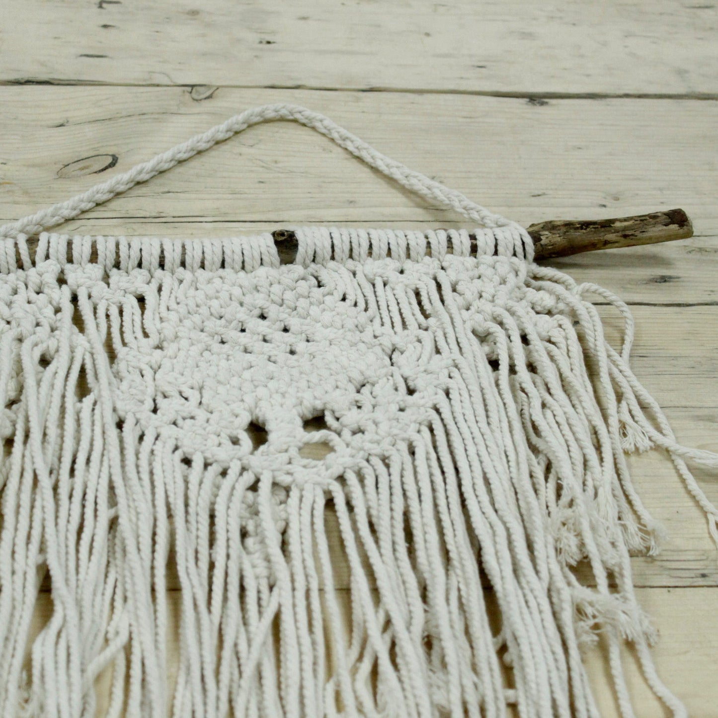 Hand-Made Macrame Wall Hanging - Home & Heart