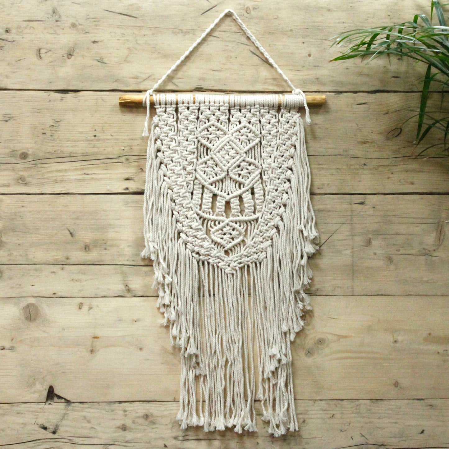 Hand-Made Macrame Wall Hanging - Over Abundance